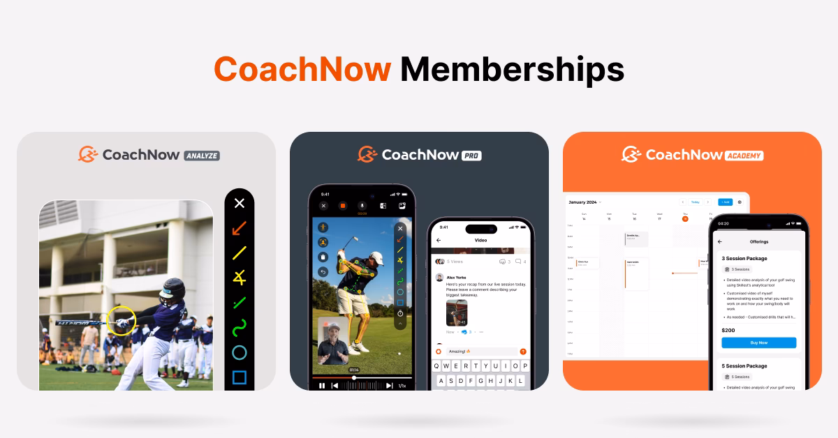 What is coachcam & coachnow?