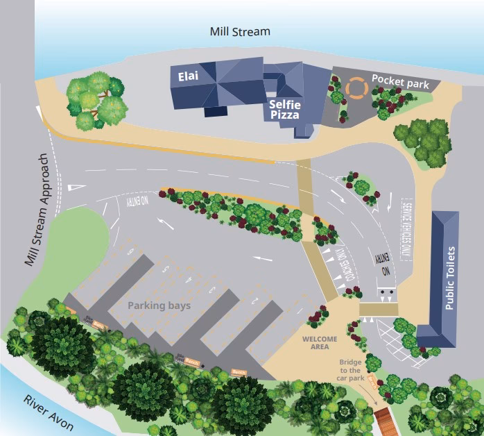 Can you park at a coach parking bay?