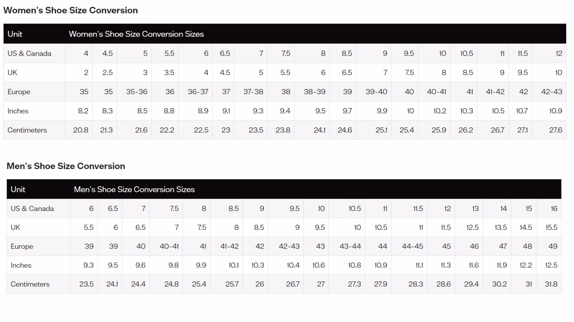 What is your Coach shoe size?