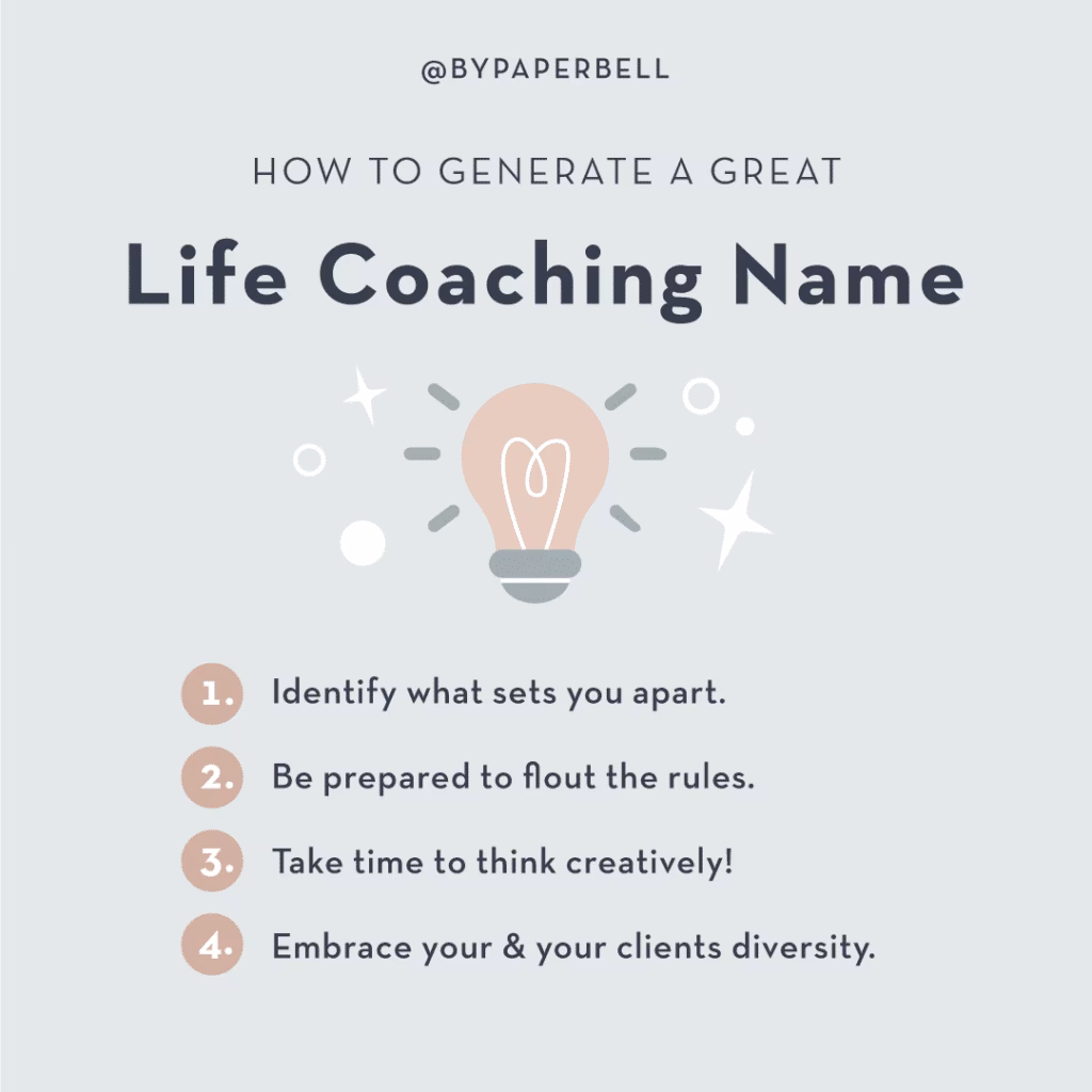 What is a good name for a coaching company?