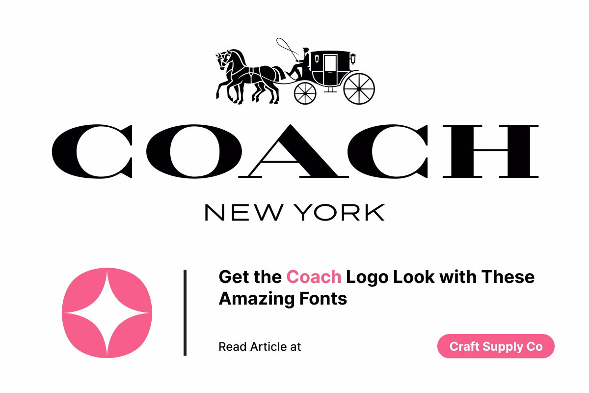 What font does coach use?