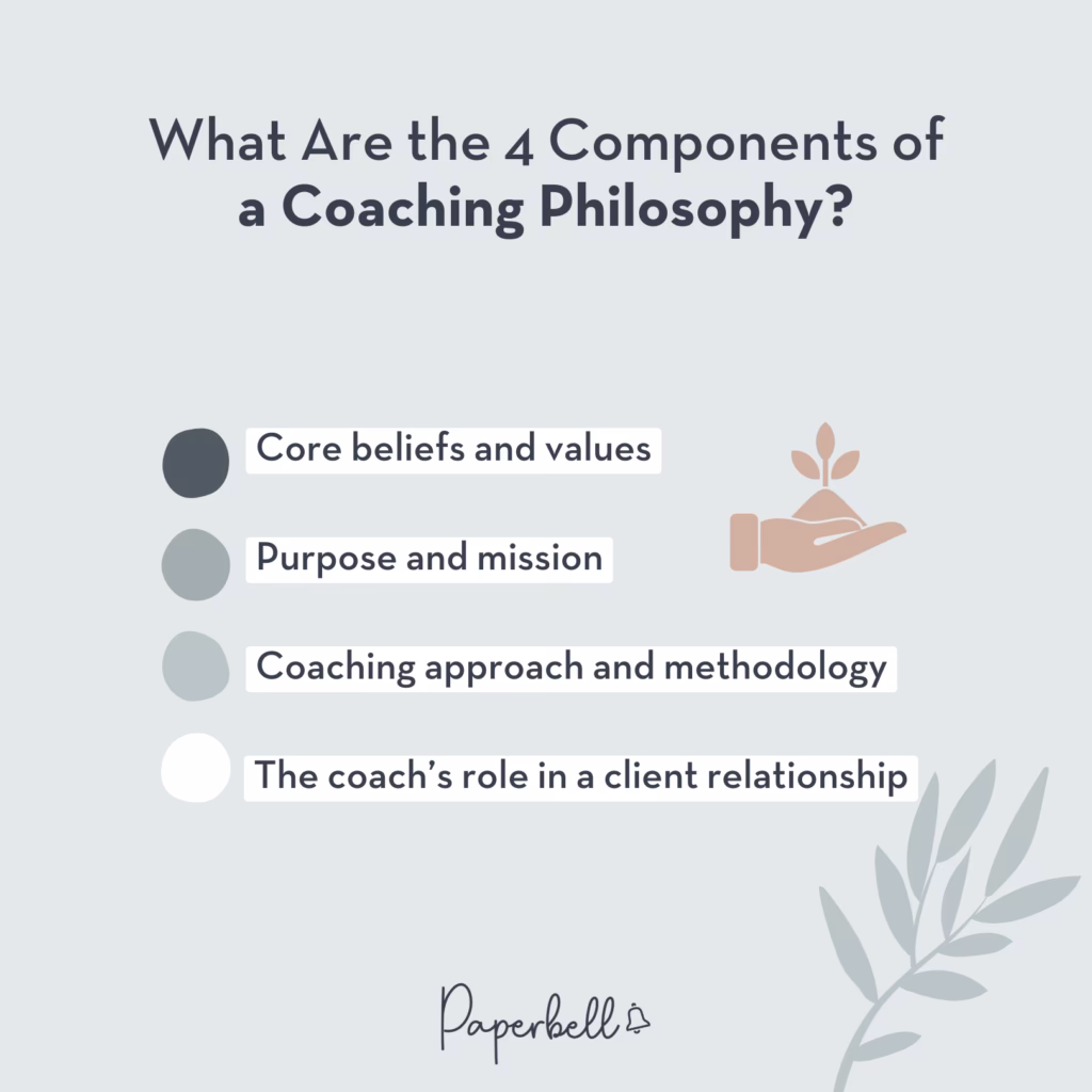 What is your personal coaching philosophy?