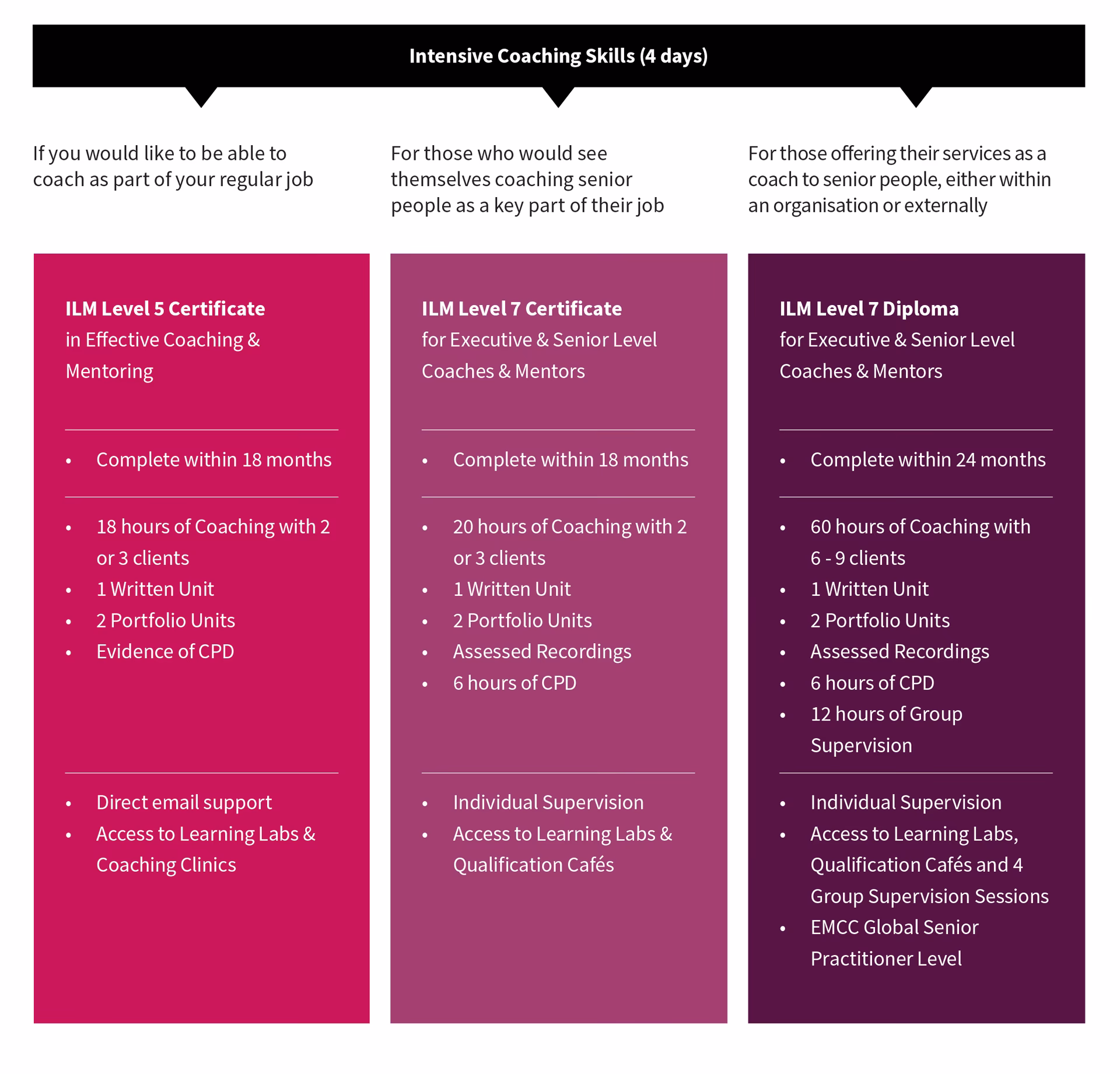 What is a professional coaching qualification?
