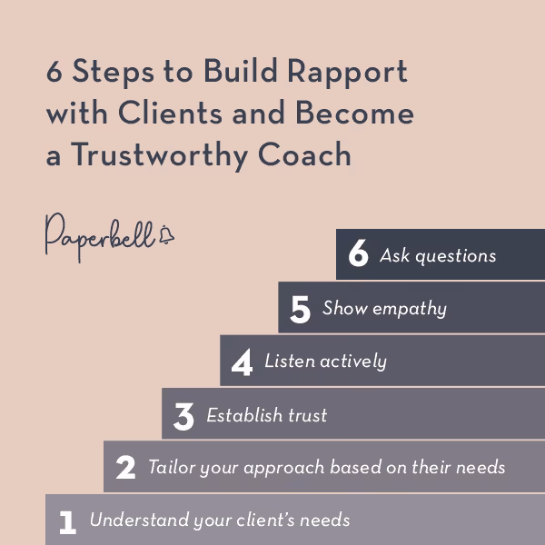 ¿Cómo establecer un buen rapport?