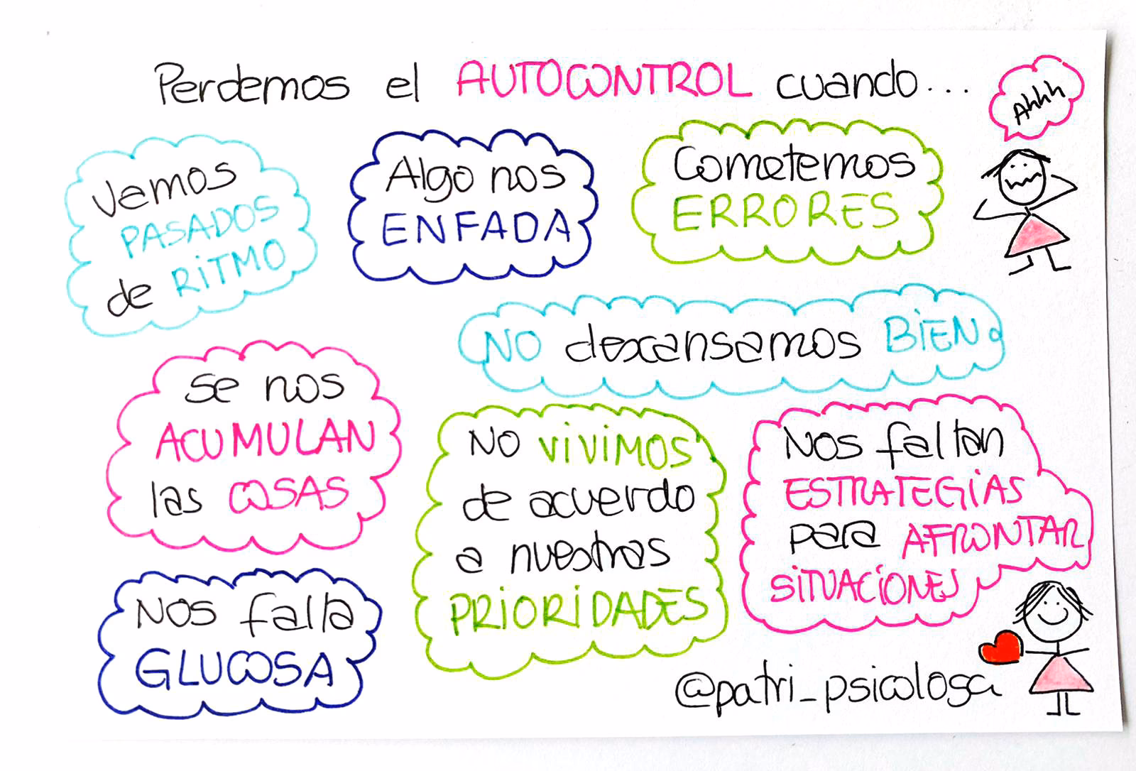 ¿Cómo ayuda la técnica a los niños a desarrollar habilidades de autocontrol?