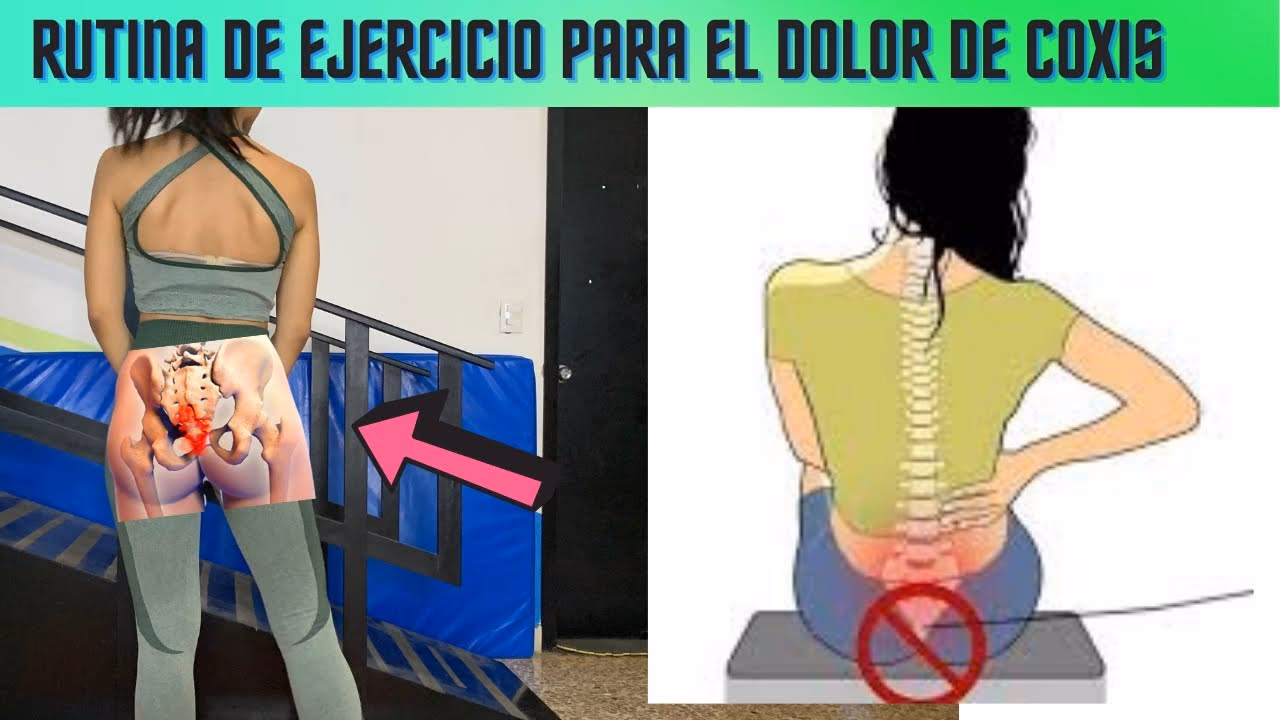 ¿Cómo se cura una lesión en el coxis?