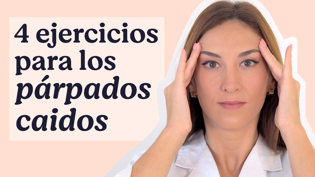 ¿Cómo se realizan los movimientos con el párpado sujetado?