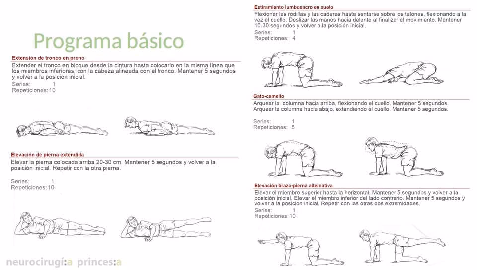 ¿Cómo fortalecer la espalda con una hernia discal?