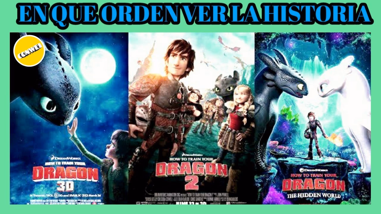 ¿Cuántos filmes tiene Cómo entrenar a tu dragón 3?
