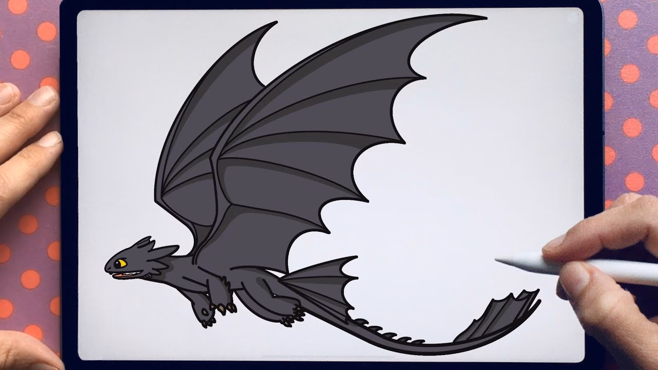 ¿Cómo hacer un dragón volando alto?