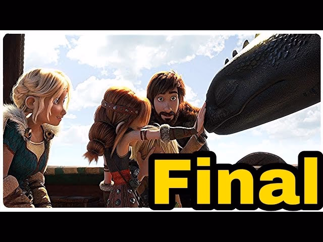 ¿Cuál es el final de como entrenar a tu dragón 3?