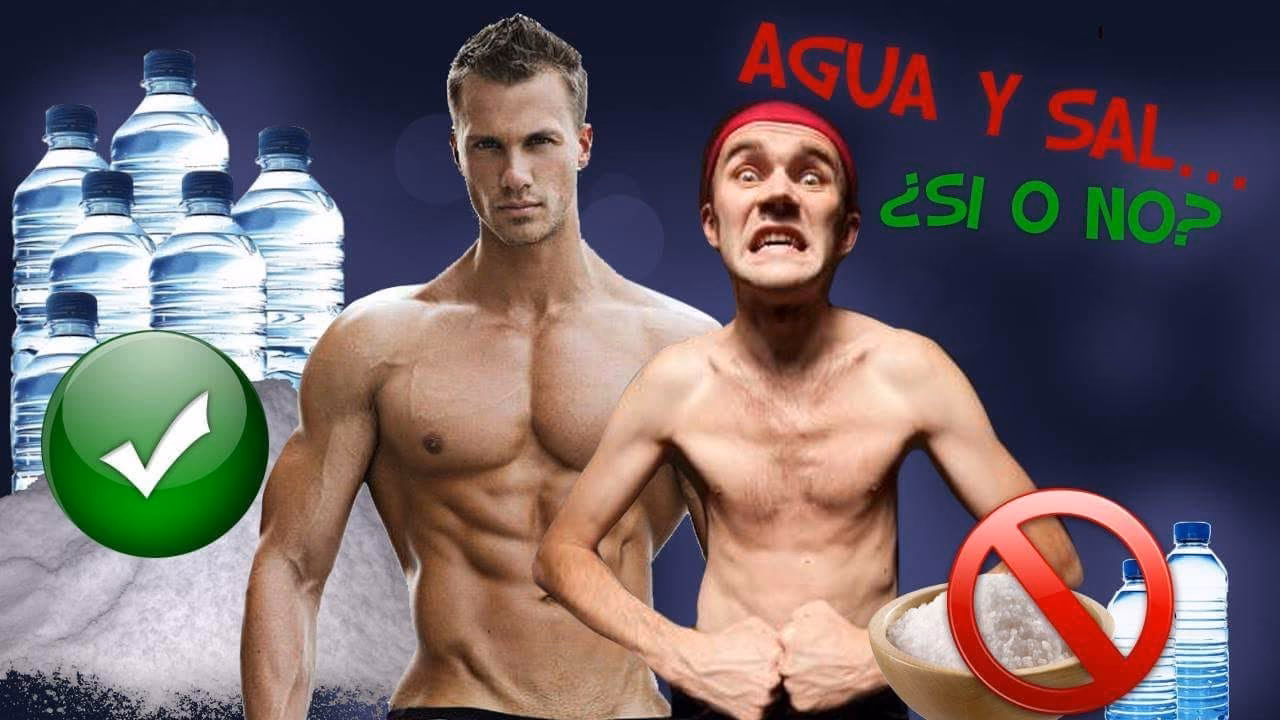 ¿Cómo tomar sal antes y durante el entrenamiento?