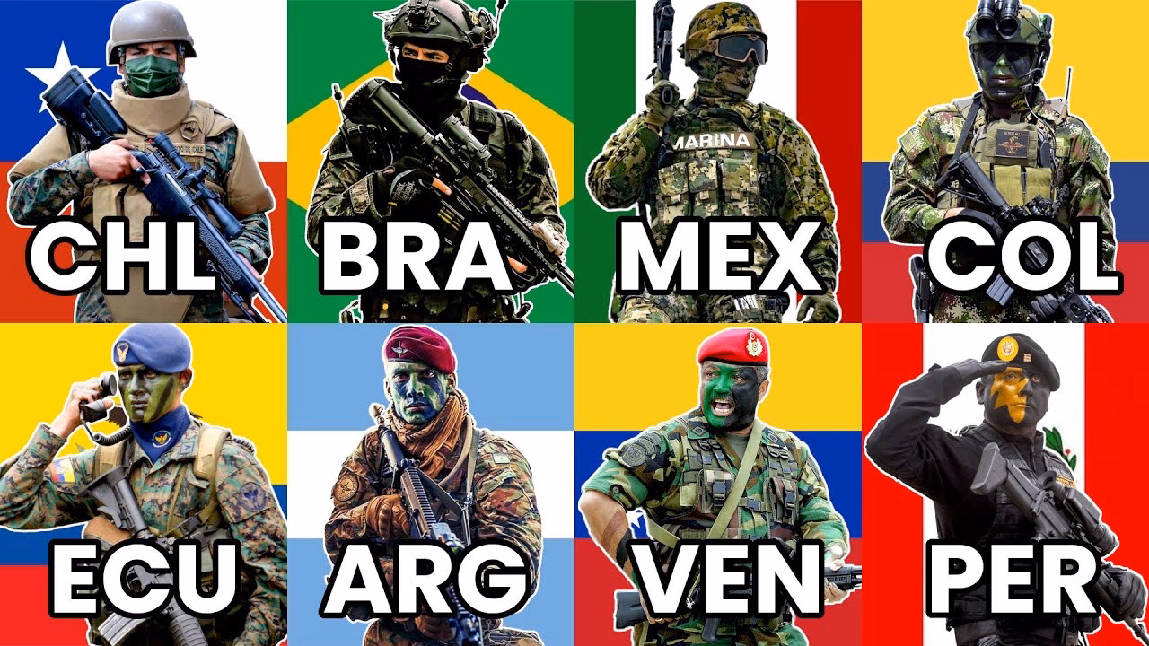 ¿Cuál es el ejército más poderoso de Sudamérica?