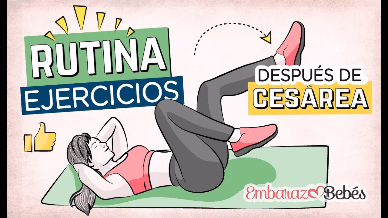 ¿Cuánto tiempo hay que esperar para hacer ejercicio después de una cesárea?