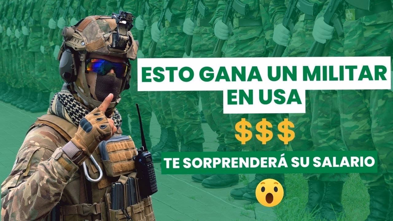 ¿Cuál es el sueldo de un militar en Estados Unidos?