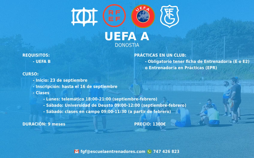 ¿Cuáles son los requisitos para entrar a la Escuela Guipuzcoana de Entrenadores?