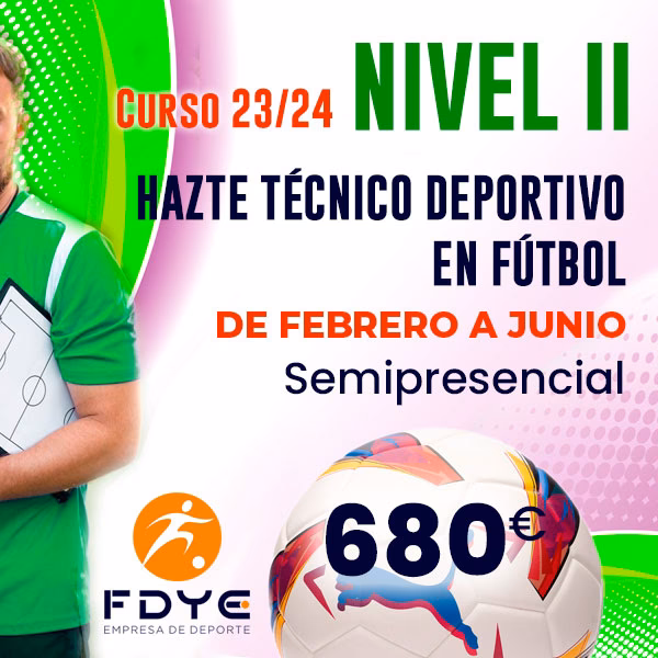 ¿Qué es el curso de Técnico Deportivo Superior en fútbol?