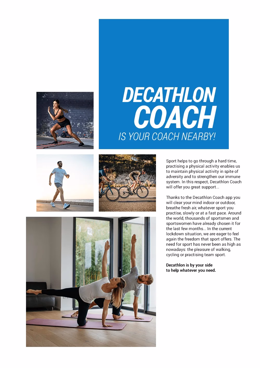 ¿Qué es la web de Decathlon?