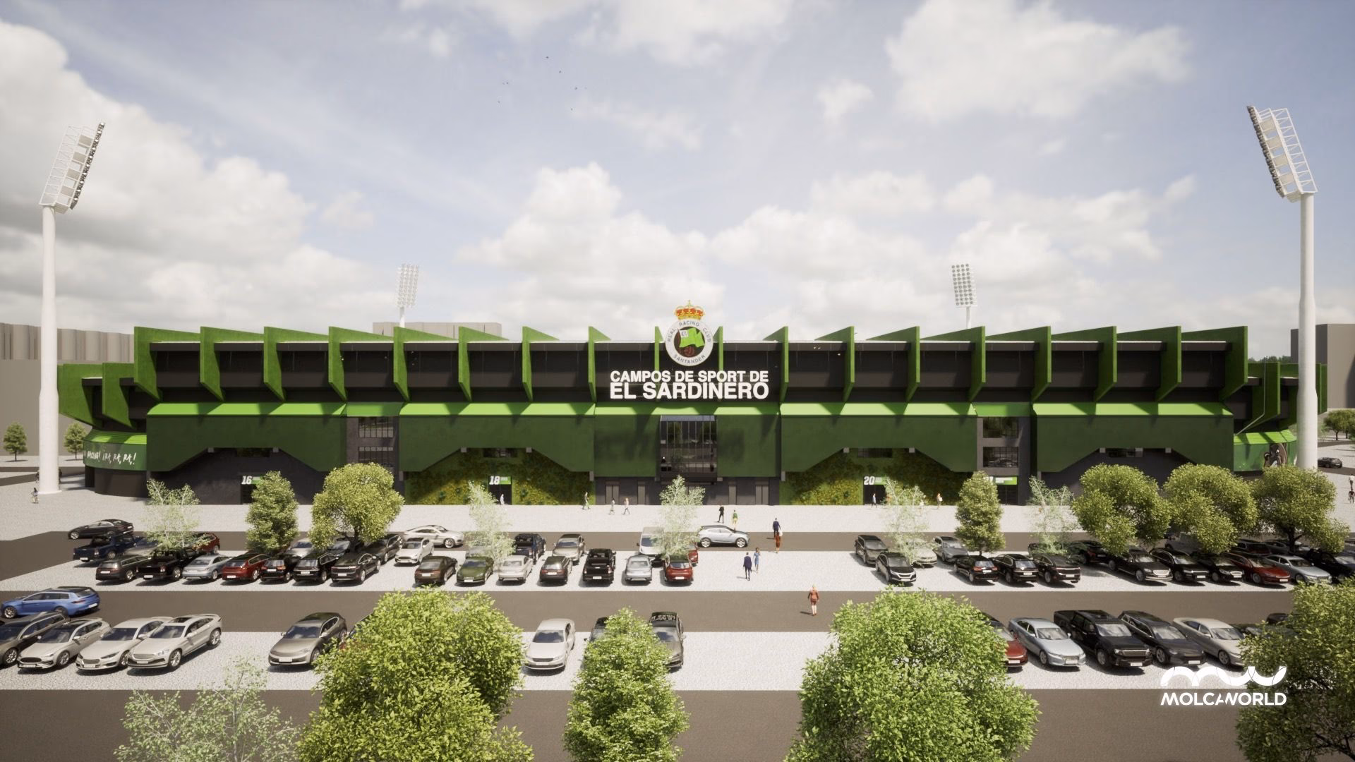 ¿Dónde se encuentra el estadio del Racing de Santander?