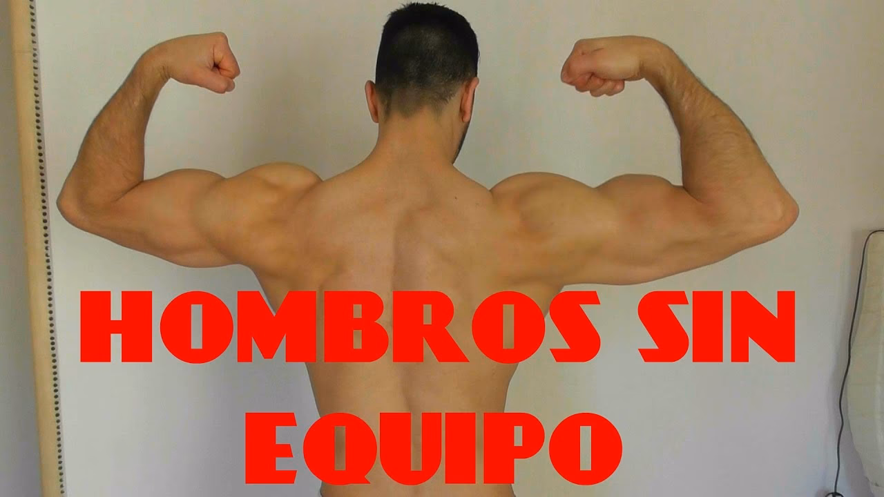 ¿Cómo fortalecer los hombros y el pecho sin pesas?