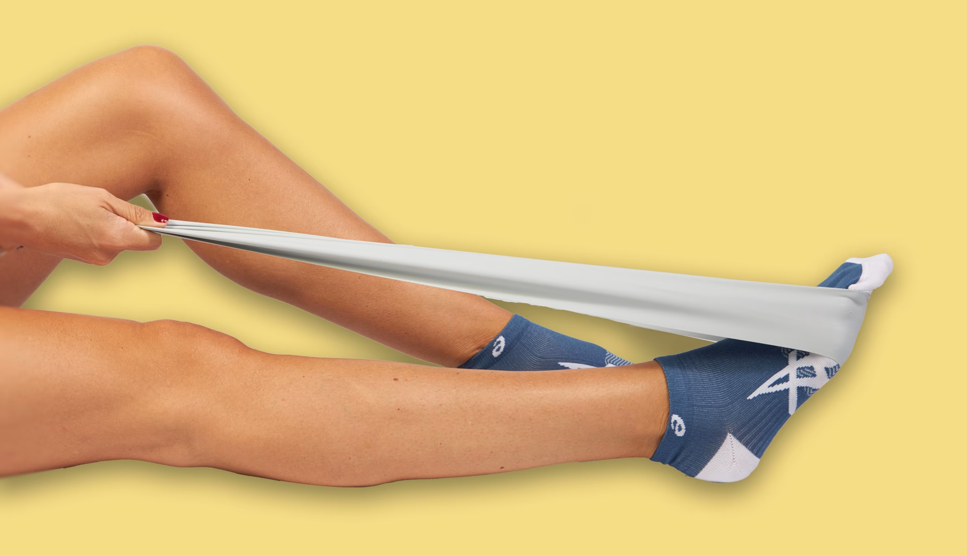 ¿Cómo fortalecer las rodillas con gomas?