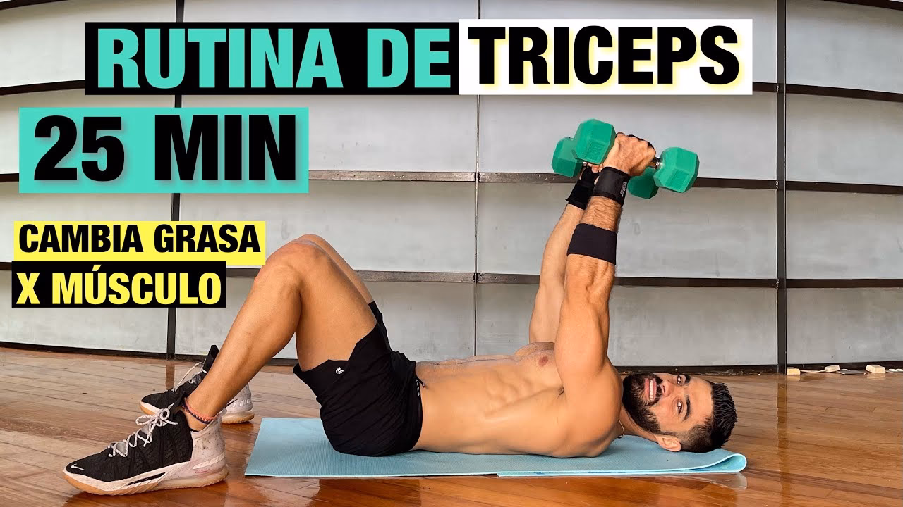 ¿Es necesario acudir a una sala de entrenamiento para trabajar los tríceps?