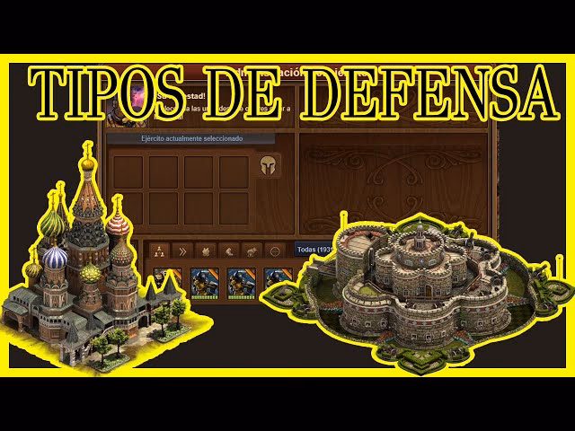 ¿Qué unidades se pueden elegir para el ejército de ataque?