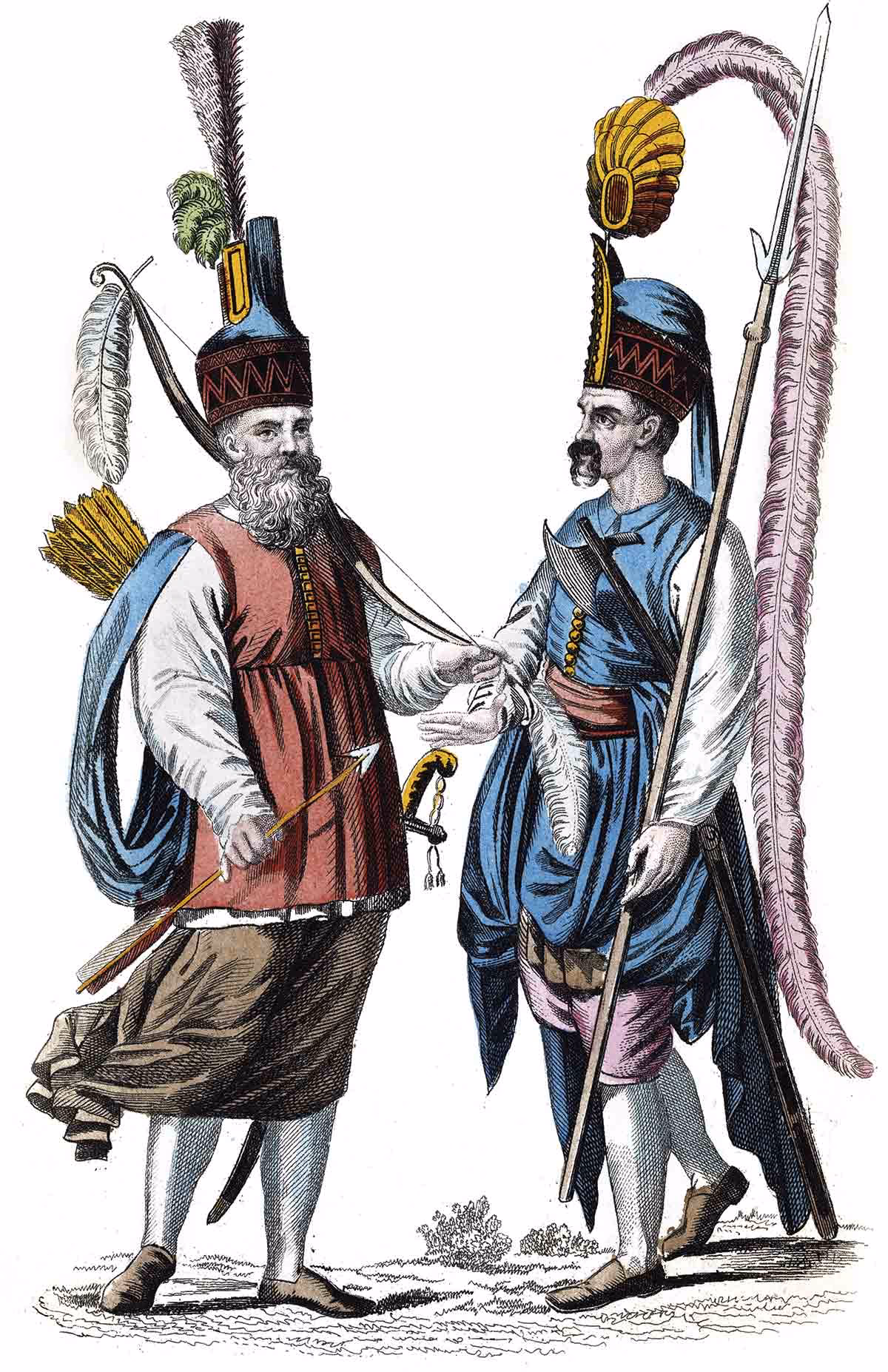 ¿Quién era el comandante de los jenízaros en la práctica?