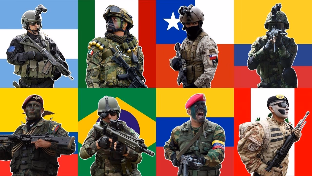 ¿Cómo se ubican los diferentes ejércitos?