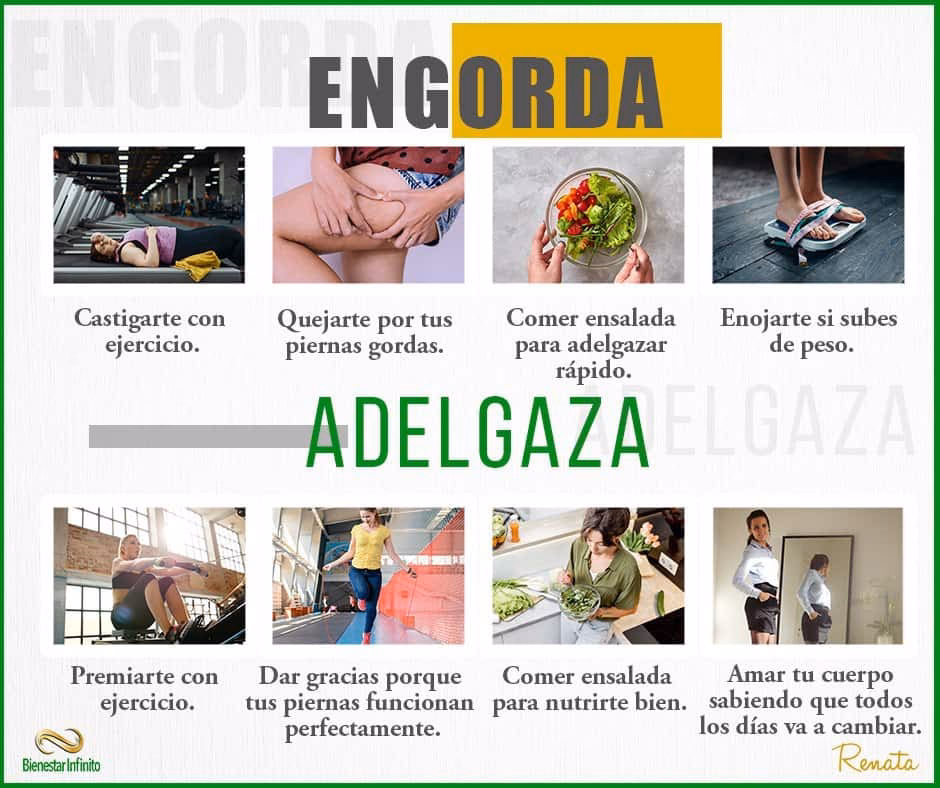 ¿Cuál es la diferencia entre engorda y adelgaza?