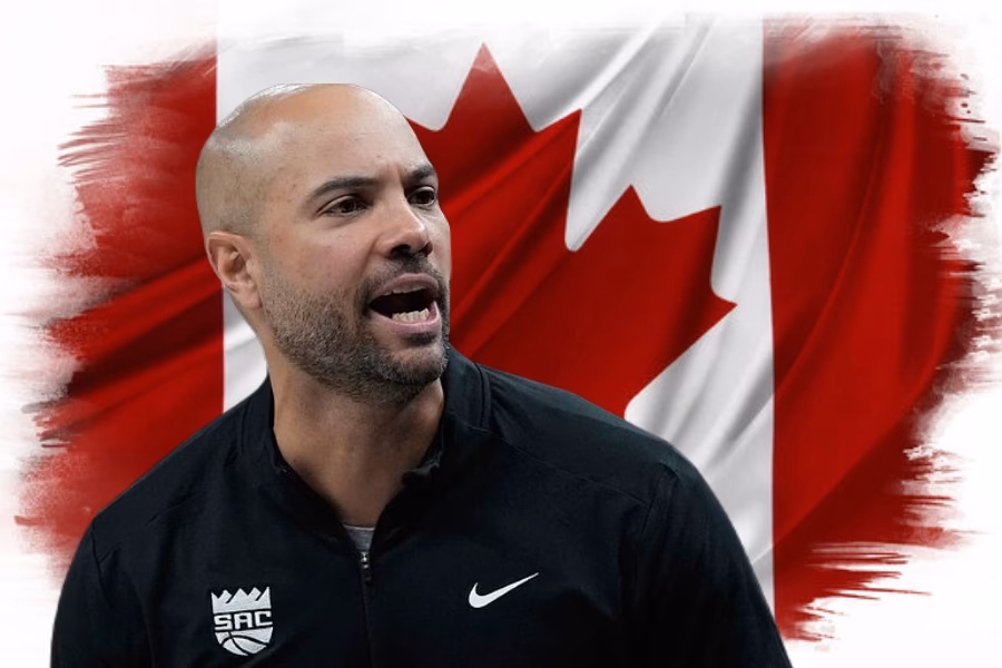 ¿Cómo se llama el entrenador de baloncesto de Canadá?