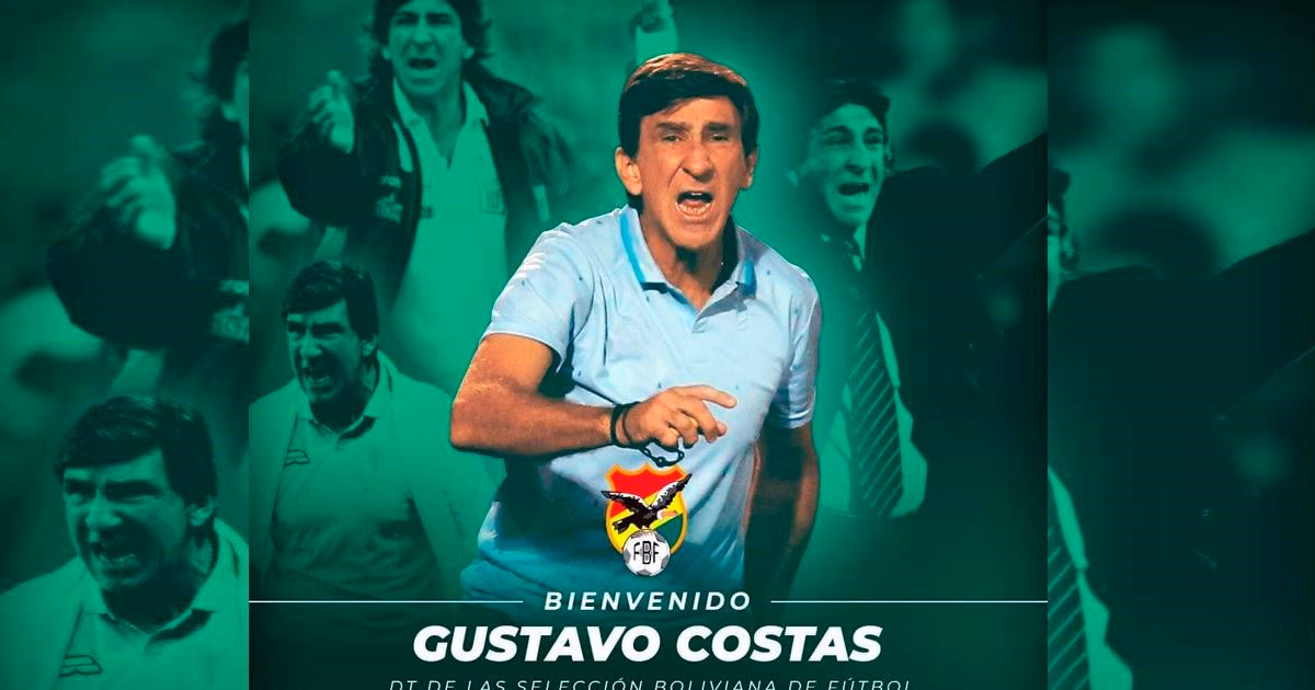 ¿Quién es el entrenador de la selección boliviana?