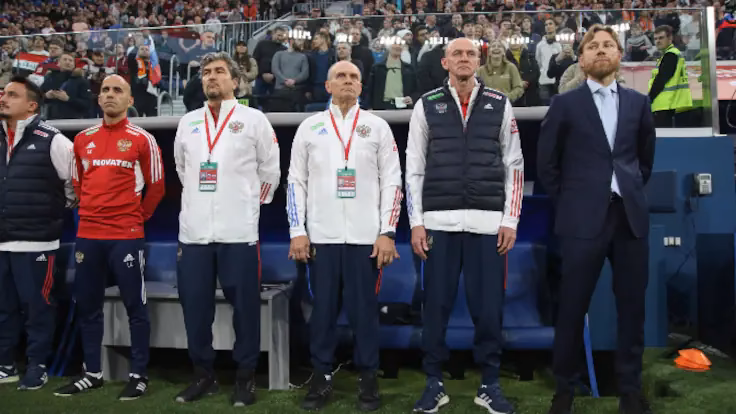 ¿Por qué el seleccionador ruso fue excluido de los torneos internacionales en 2022?