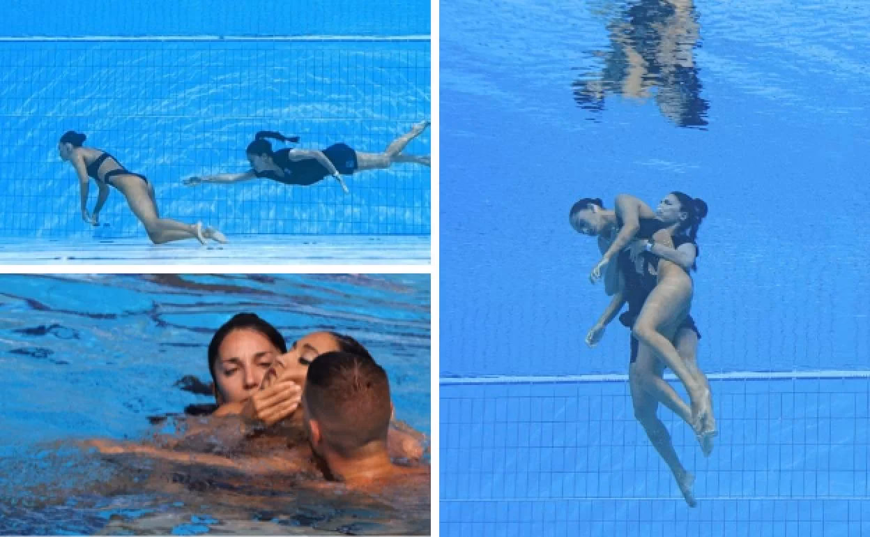 ¿Qué intenta devolver Anita Álvarez a la rutina de sus nadadoras?