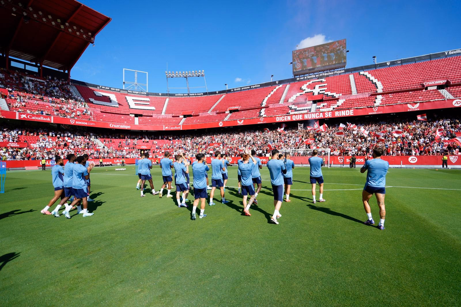 ¿Cuándo es el entrenamiento a puerta abierta?