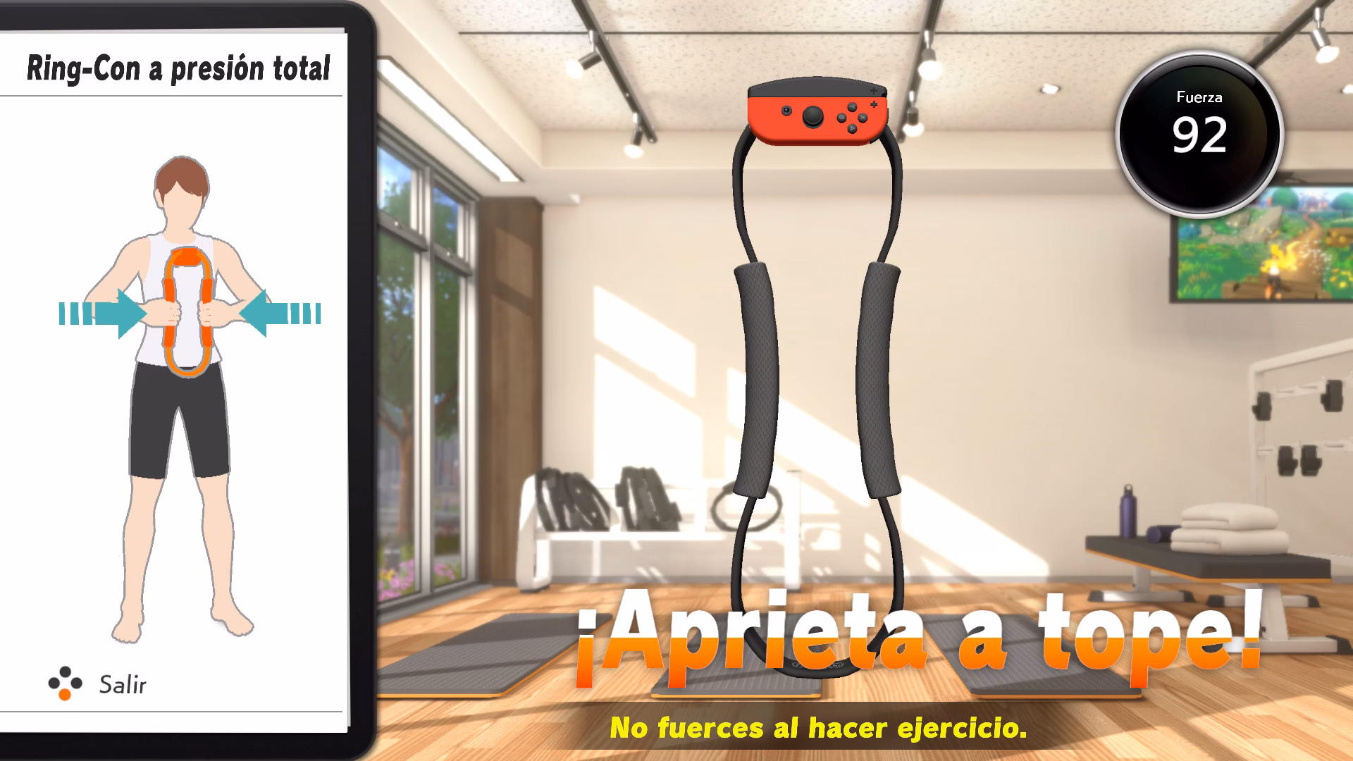 ¿Cómo hacer repeticiones en Ring Fit?