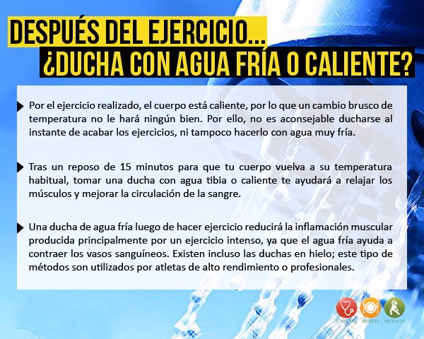 ¿Qué son los baños de agua fría?