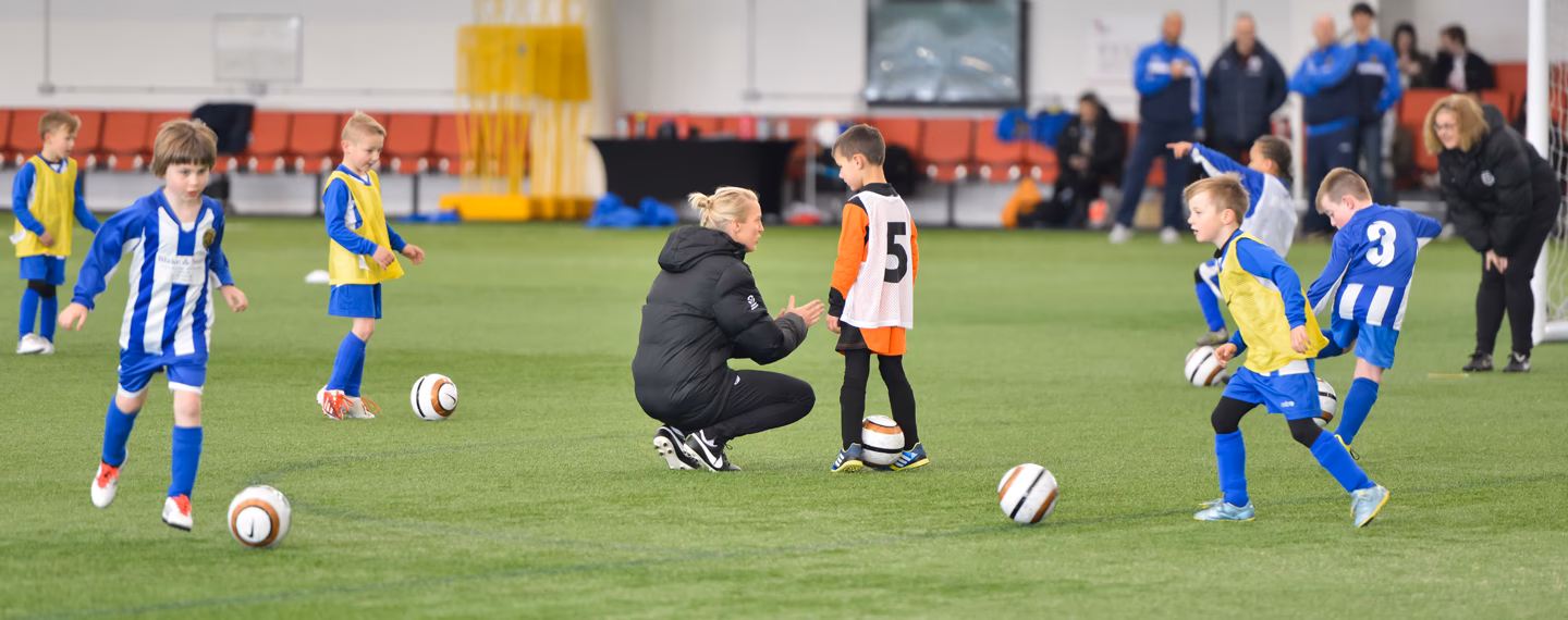 Who can learn football coaching?