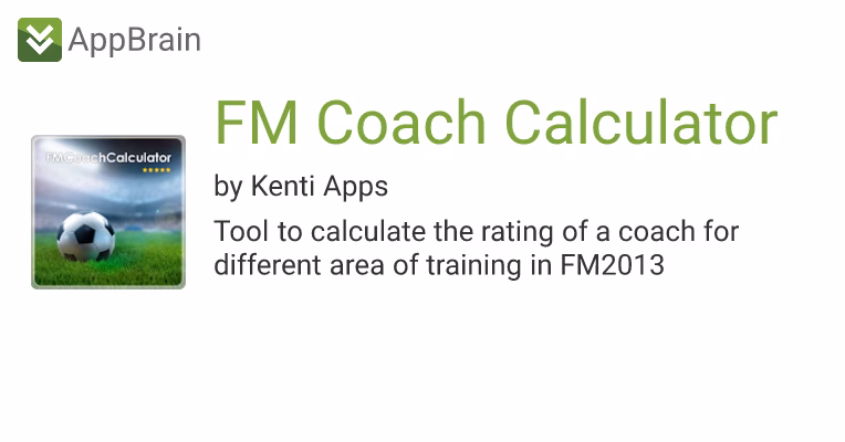 What is FM coach calculator?