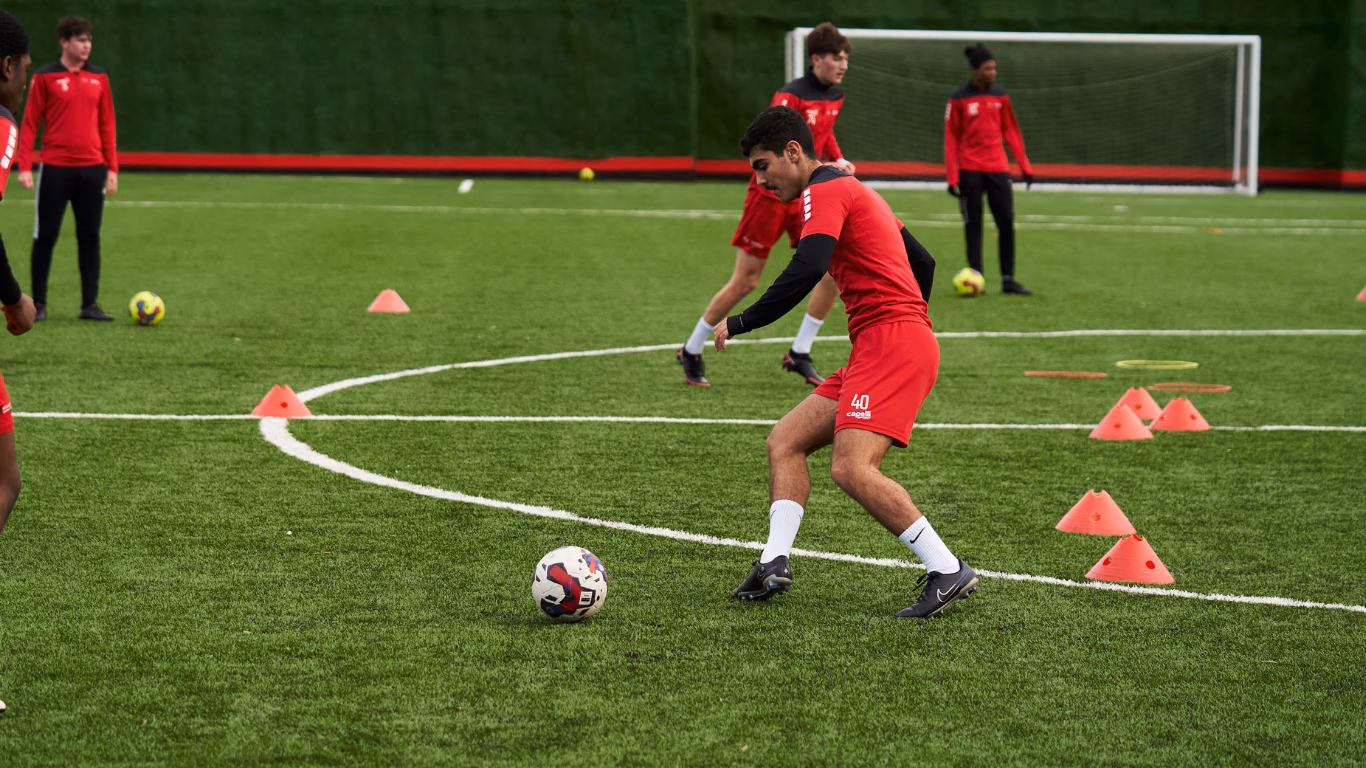 What are football training drills?