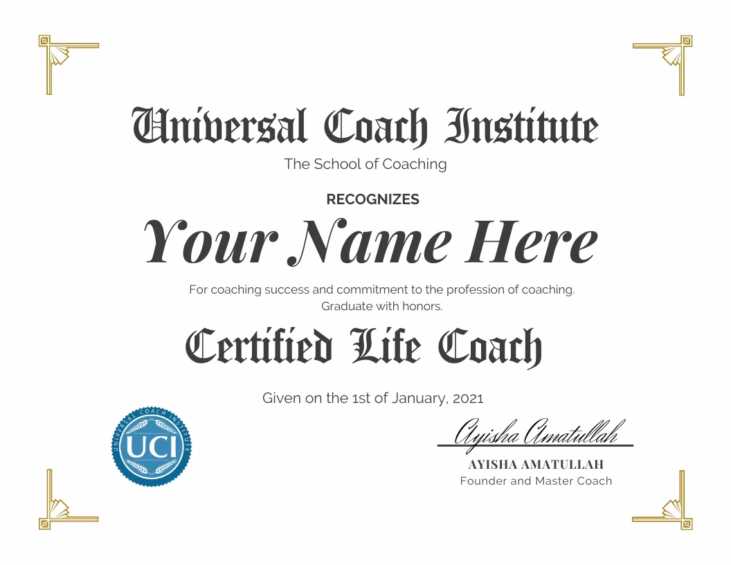 Why do you offer a free life coach certification mini course?