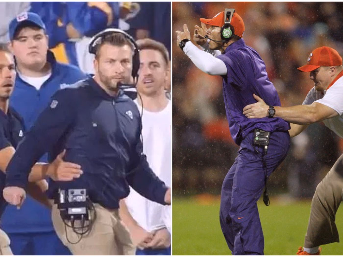 Does Clemson have a get-back coach?