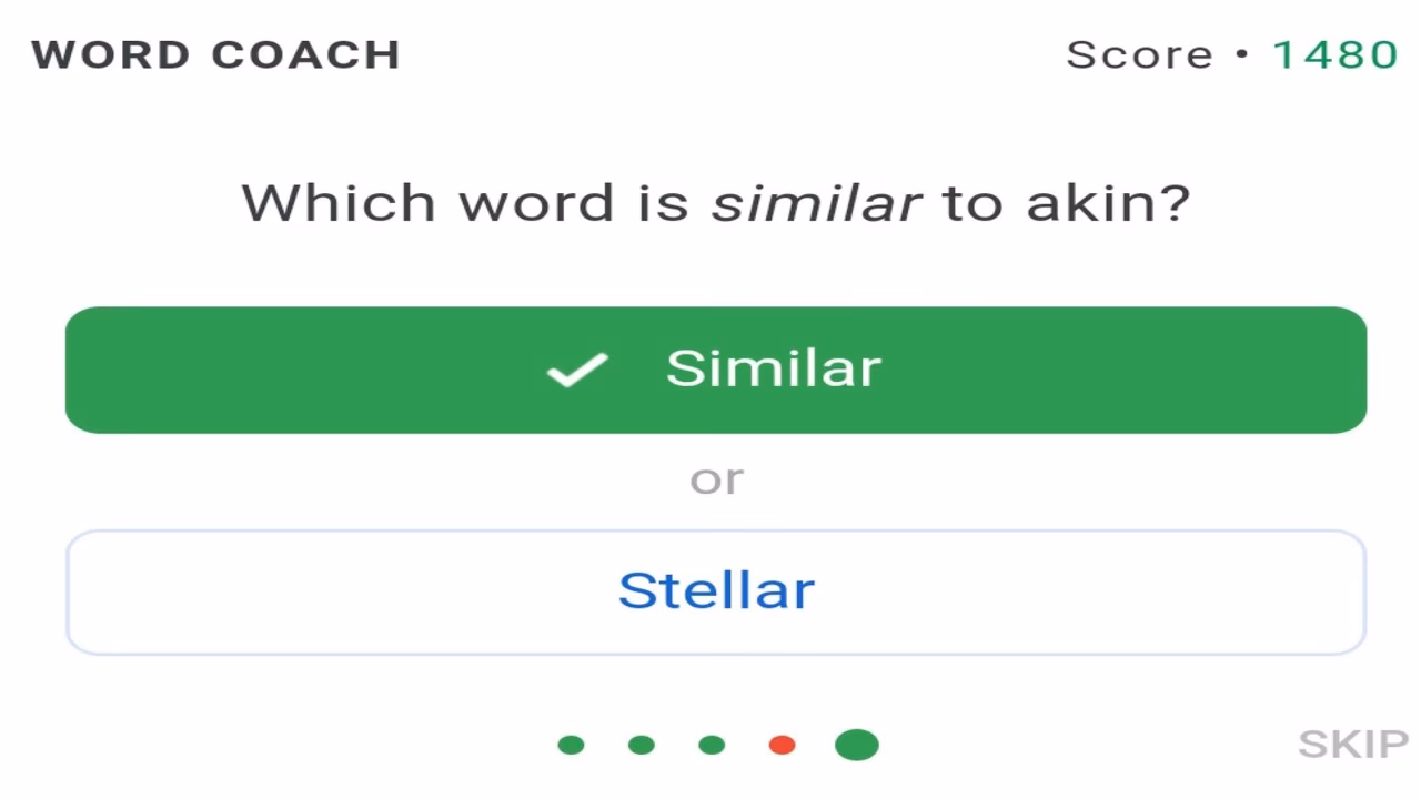 What is Google Word Coach?