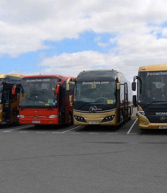 How do I contact JH coach hire?