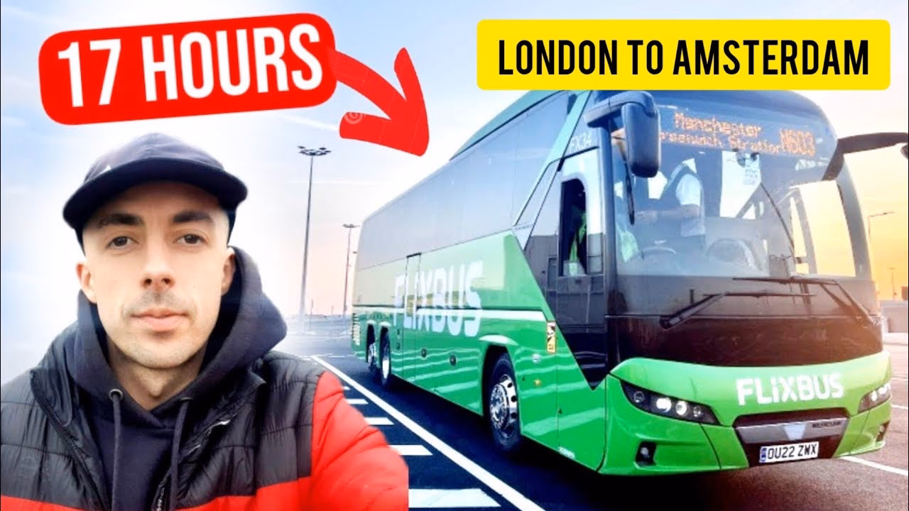 How do I track my coach from London to Amsterdam?