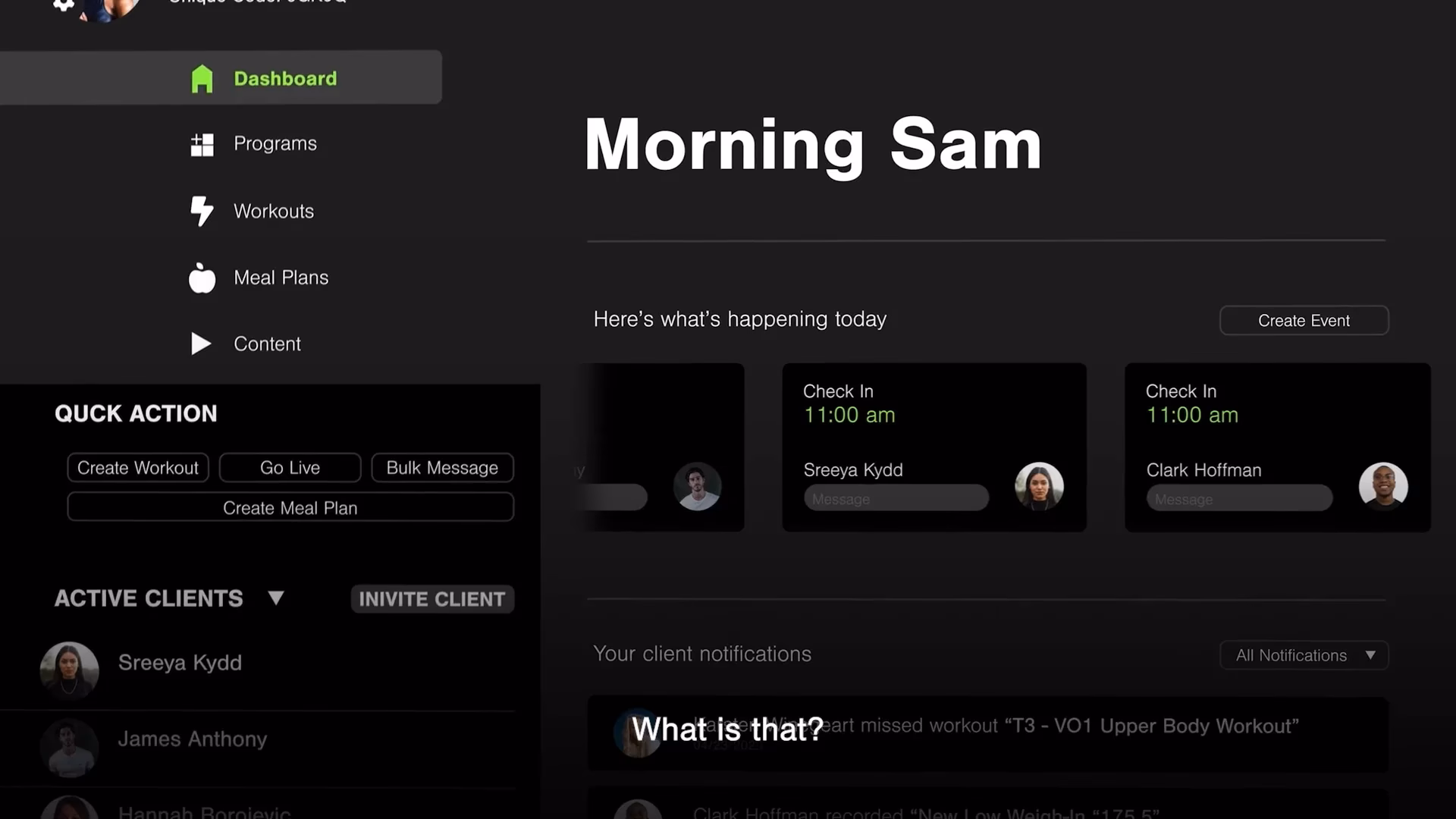Who is the AI coach?