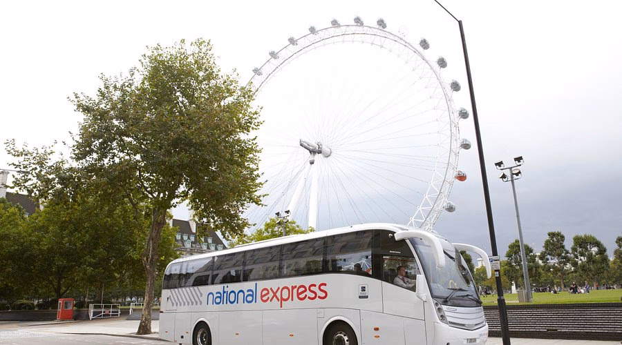 Where do National Express Coaches arrive in Southampton?