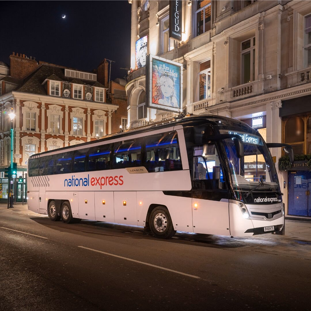 Does National Express offer a coach network?