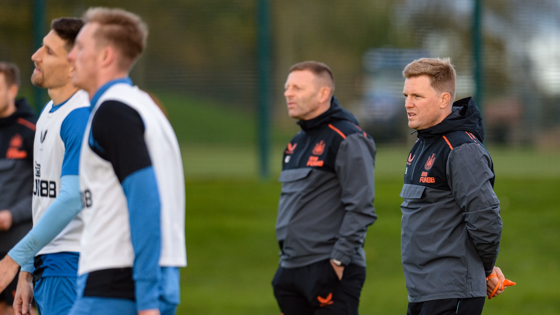 Where can I find media related to coaches of Newcastle United FC?