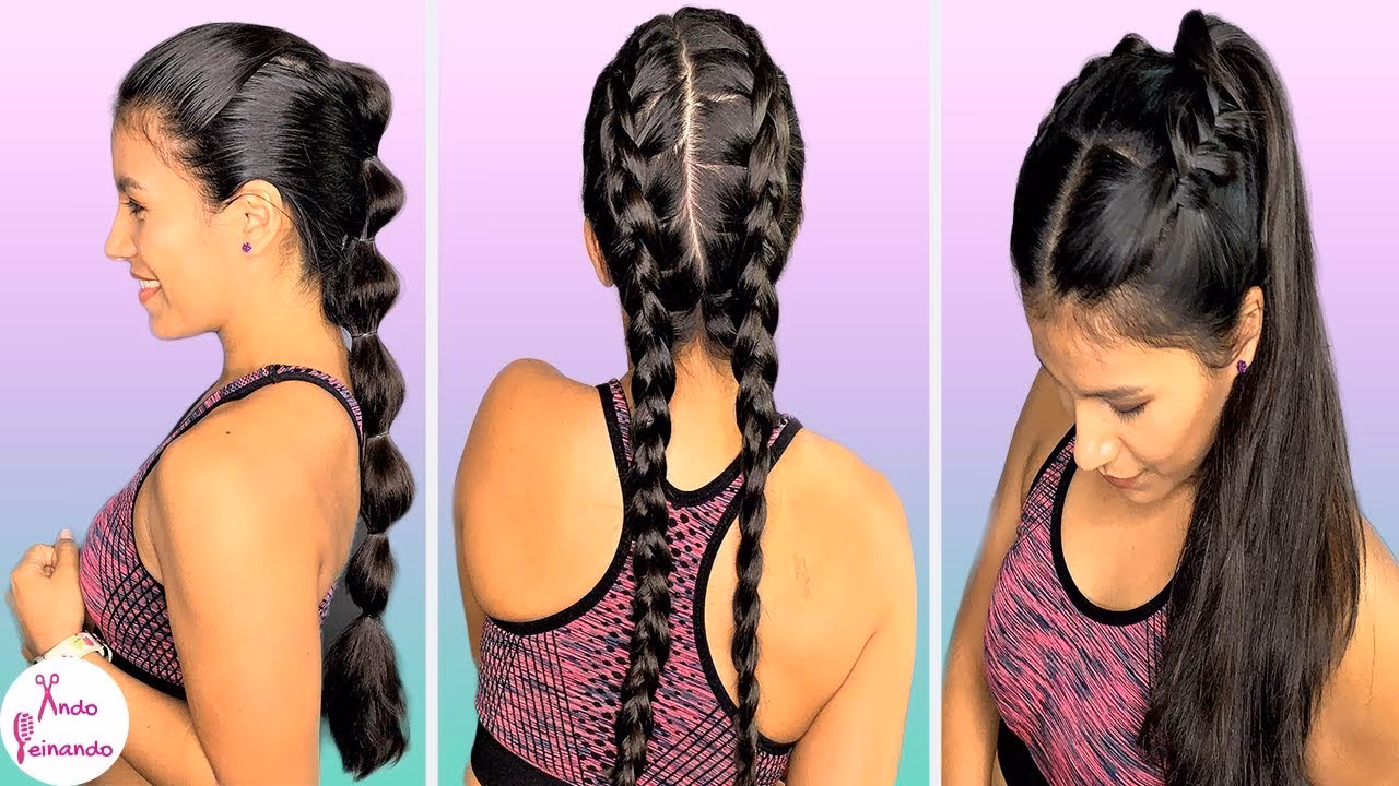 ¿Cuáles son los peinados fáciles para hacer ejercicio?